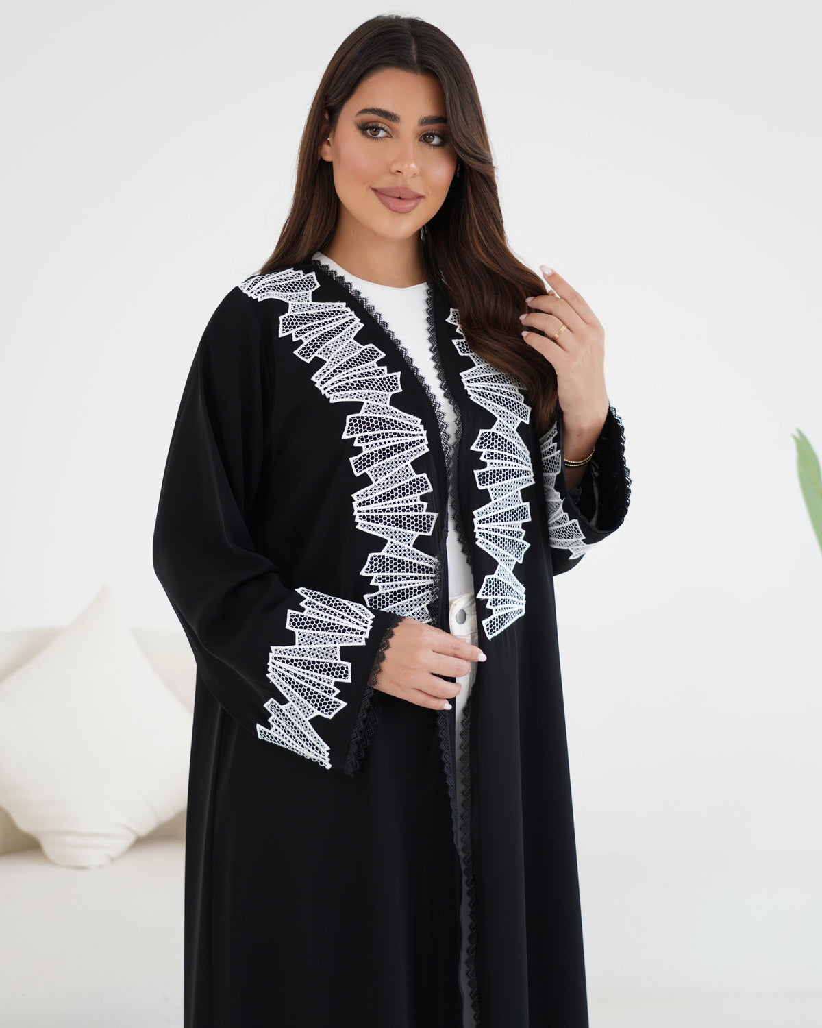 Pleated Ivory