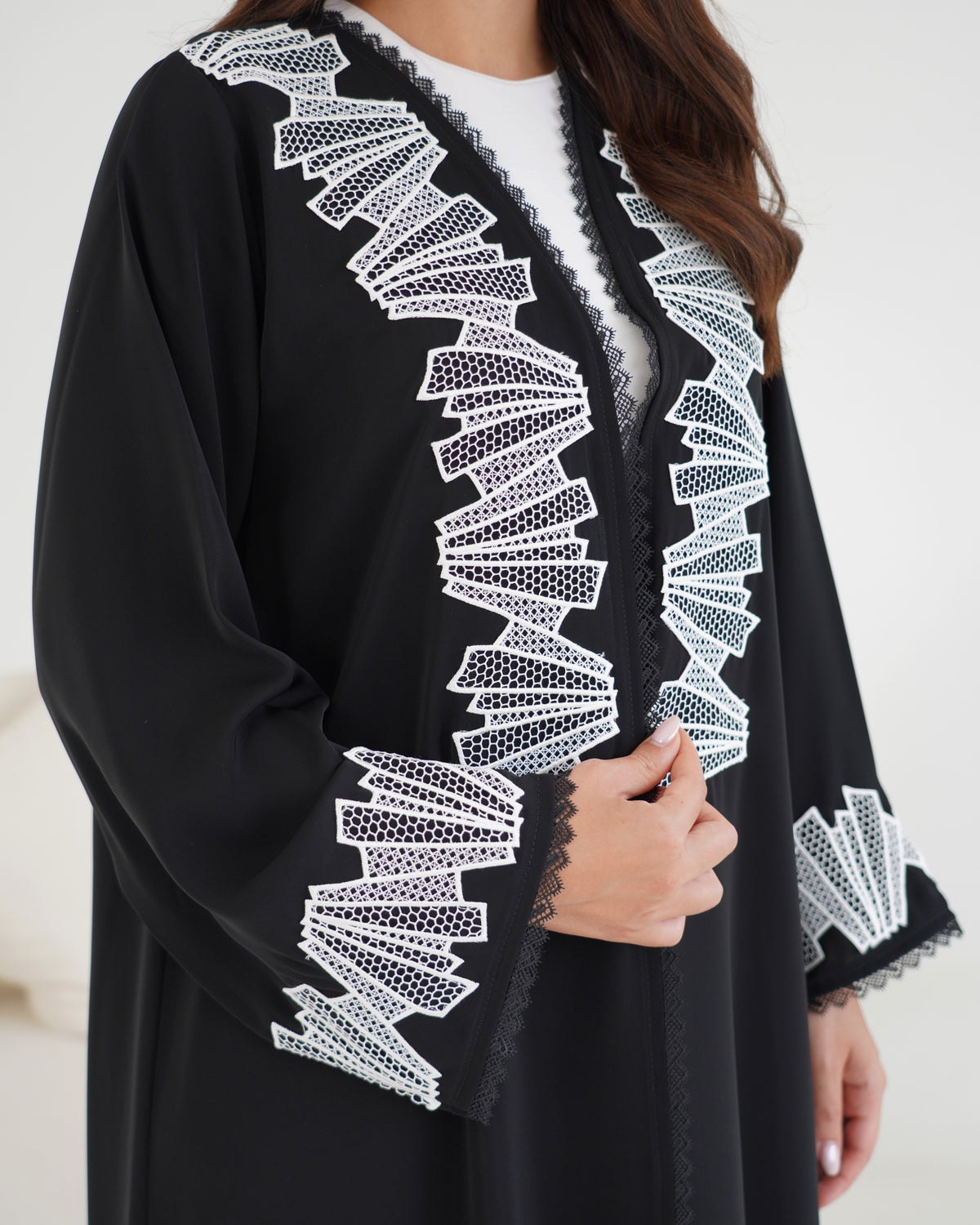 Pleated Ivory