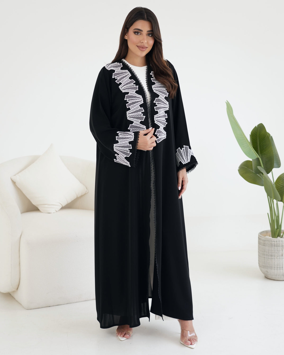 Pleated Ivory